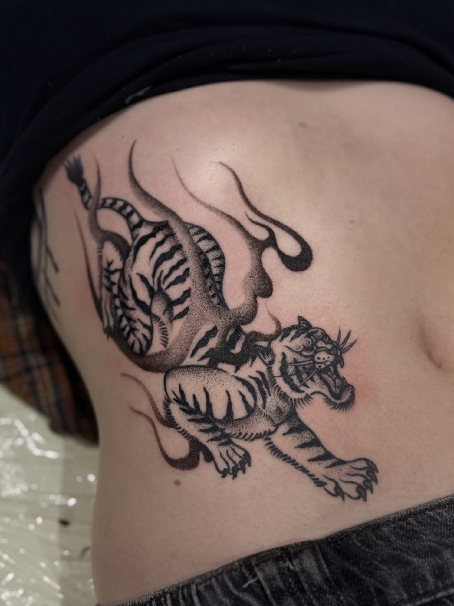 Tattoo by @mars_lightning at Por Vida Tattoo Stockport