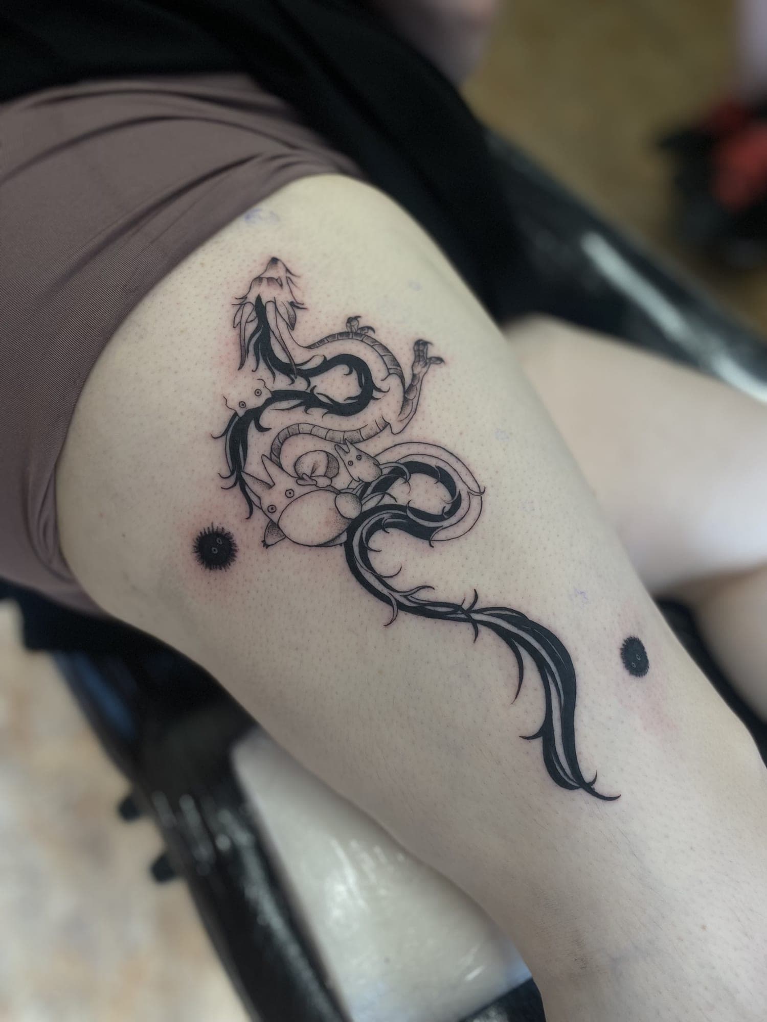 Tattoo by @mars_lightning at Por Vida Tattoo Stockport