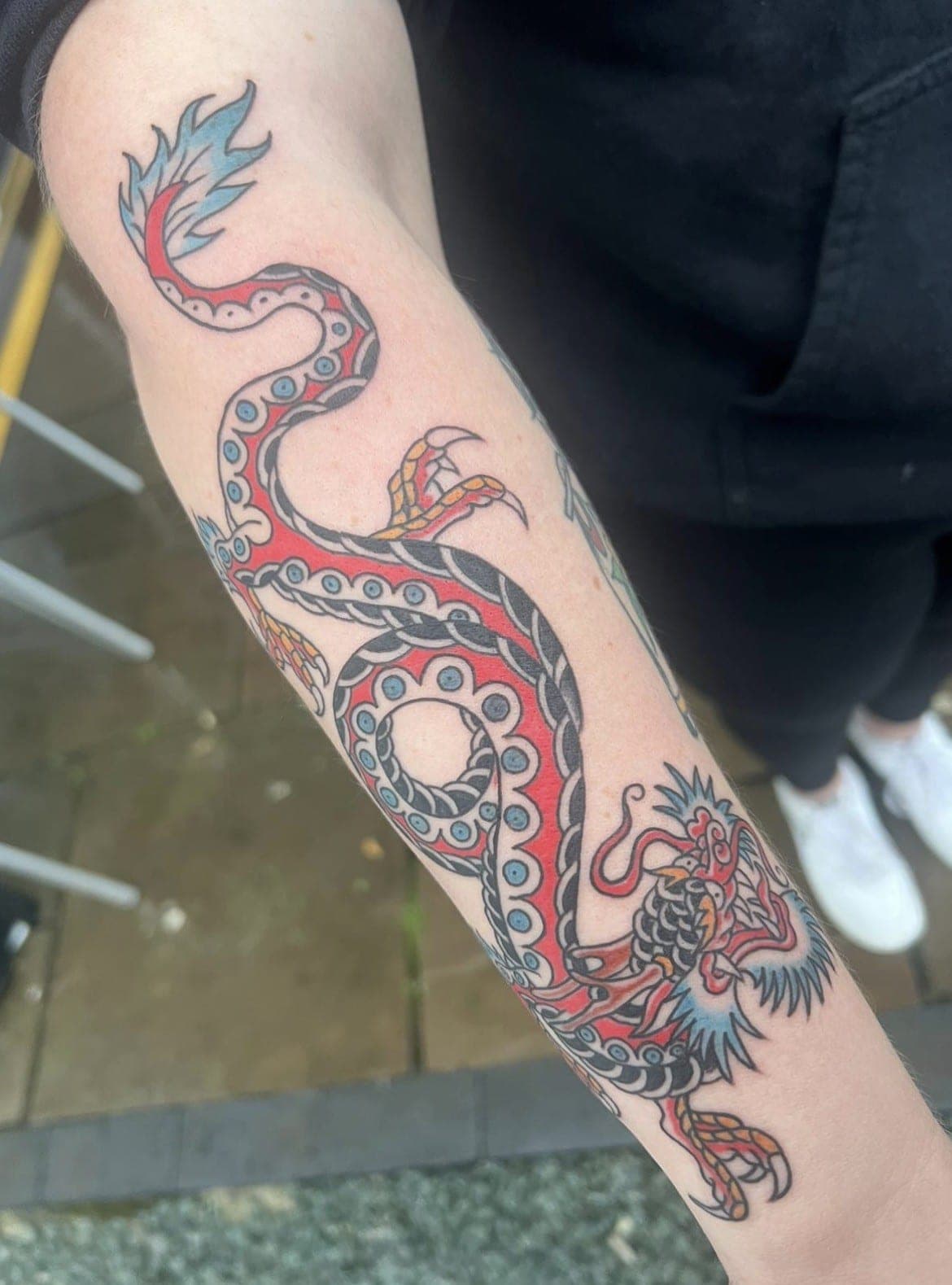 Tattoo by @mongreldave at Por Vida Tattoo Stockport