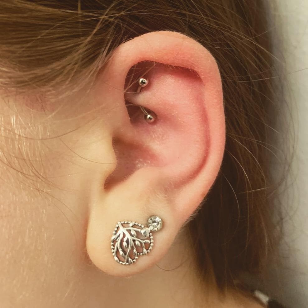 Piercing by @piercings_by_chlo at Por Vida Tattoo Wythenshaw