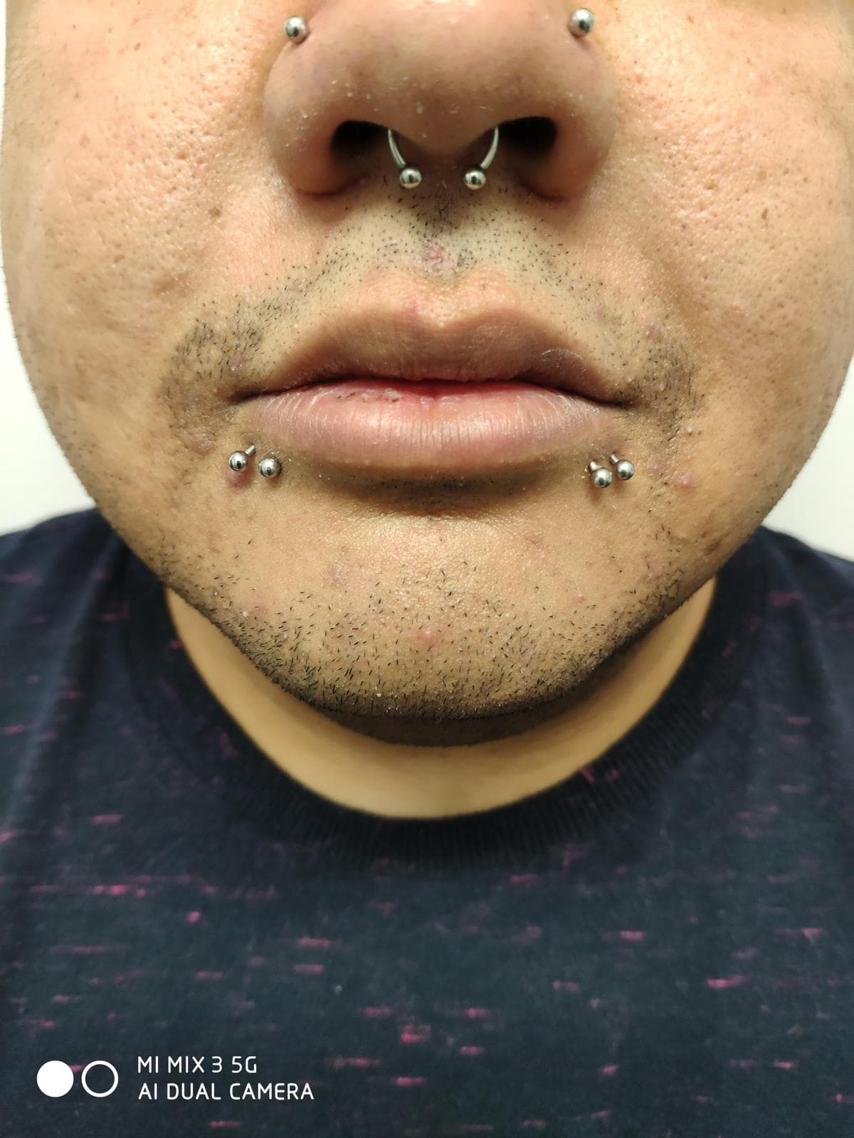 Piercing by @piercings_by_chlo at Por Vida Tattoo Wythenshaw