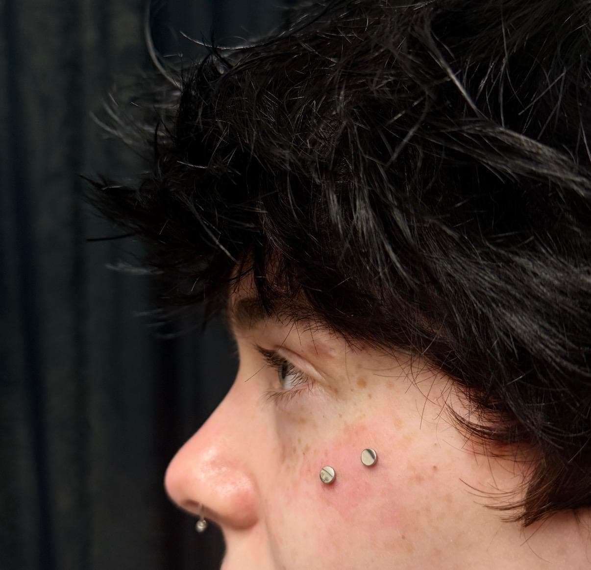 Piercing by @piercings_by_wezleh at Por Vida Tattoo Wythenshaw