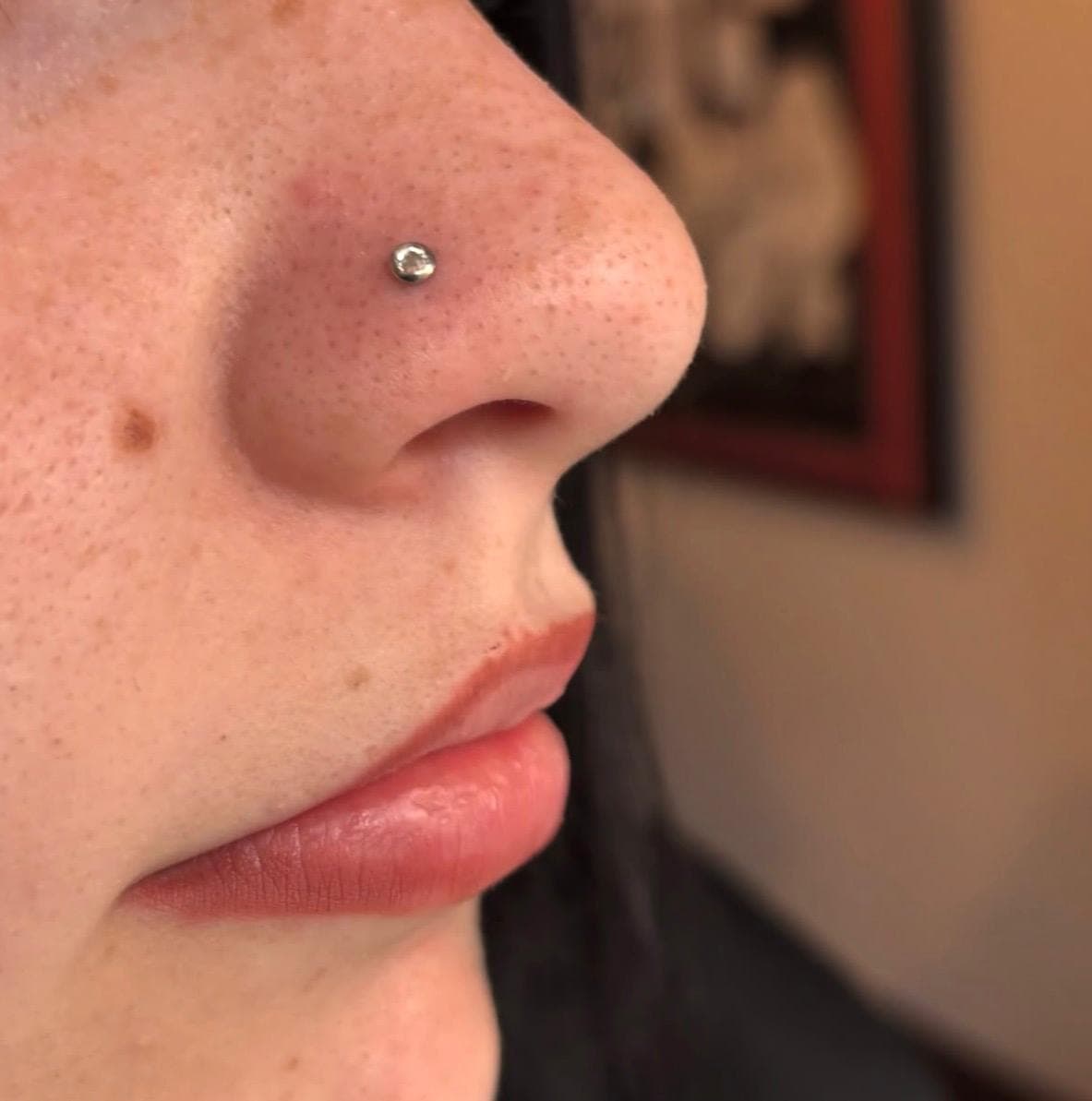 Piercing by @piercings_by_wezleh at Por Vida Tattoo Wythenshaw